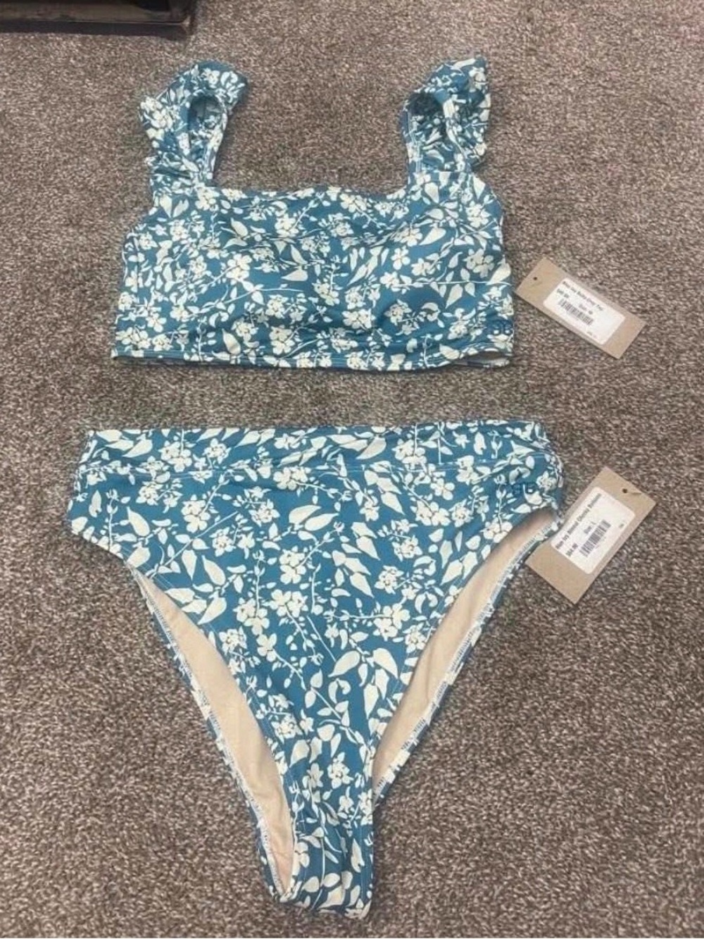 Brand new with tags Albion Fit floral print Bikini Set